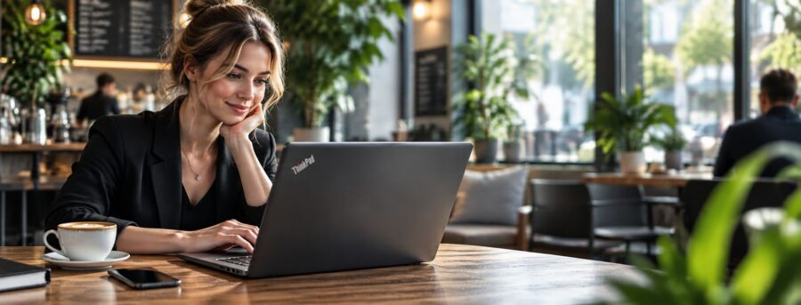 Mały laptop biznesowy sprawdzi się w biurze i podróży. Porównujemy 7 kompaktowych modeli Dell, HP i Lenovo z ekranami 13–14 cali.