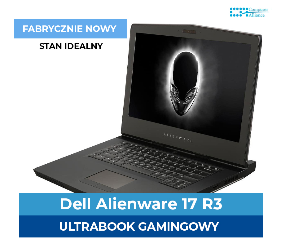 Fabrycznie Nowe Dell Alienware 17 R3 Core i7-6820HK | 8 GB | 256 SSD | Geforce GTX 980M 4GB | Ekran 17,3