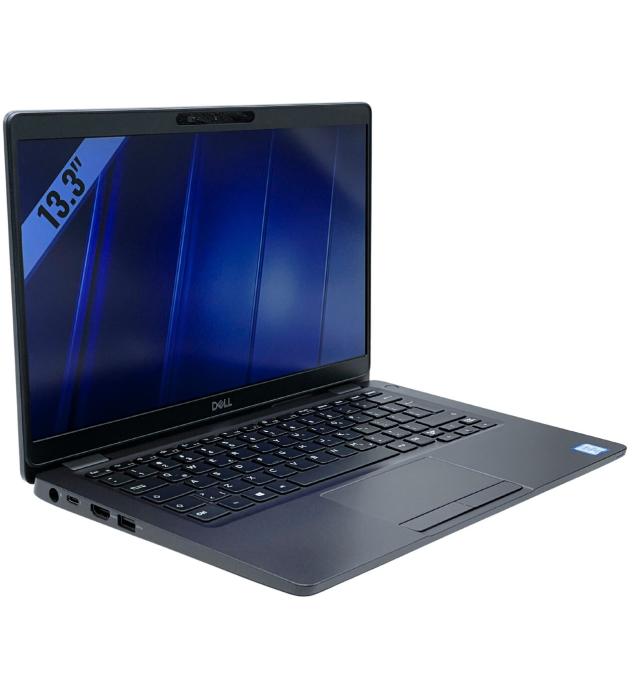 Dell Latitude 5300 widok z lewej strony pod kątem poręczna obudowa klasy biznes
