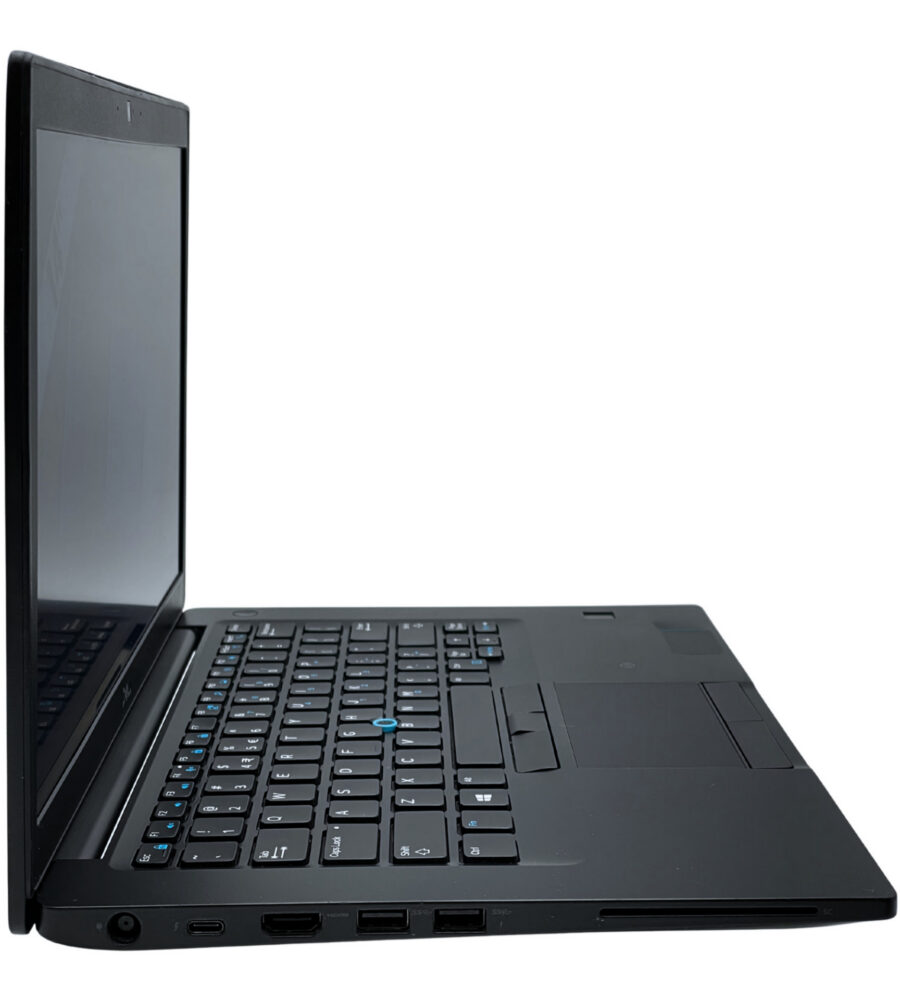 Dell Latitude 7490 – lewy bok laptopa Dell Latitude 7490 widok z lewej strony z portami