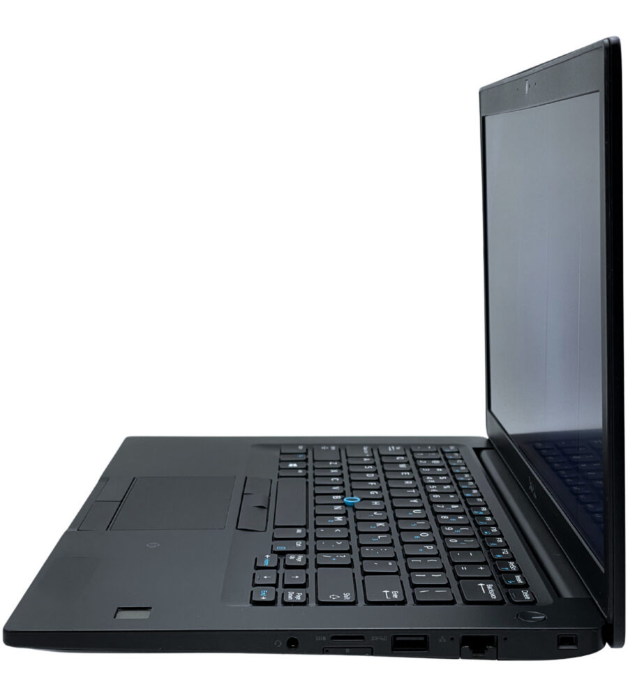 Dell Latitude 7490 – prawy bok laptopa Dell Latitude 7490 widok z prawej strony z portami