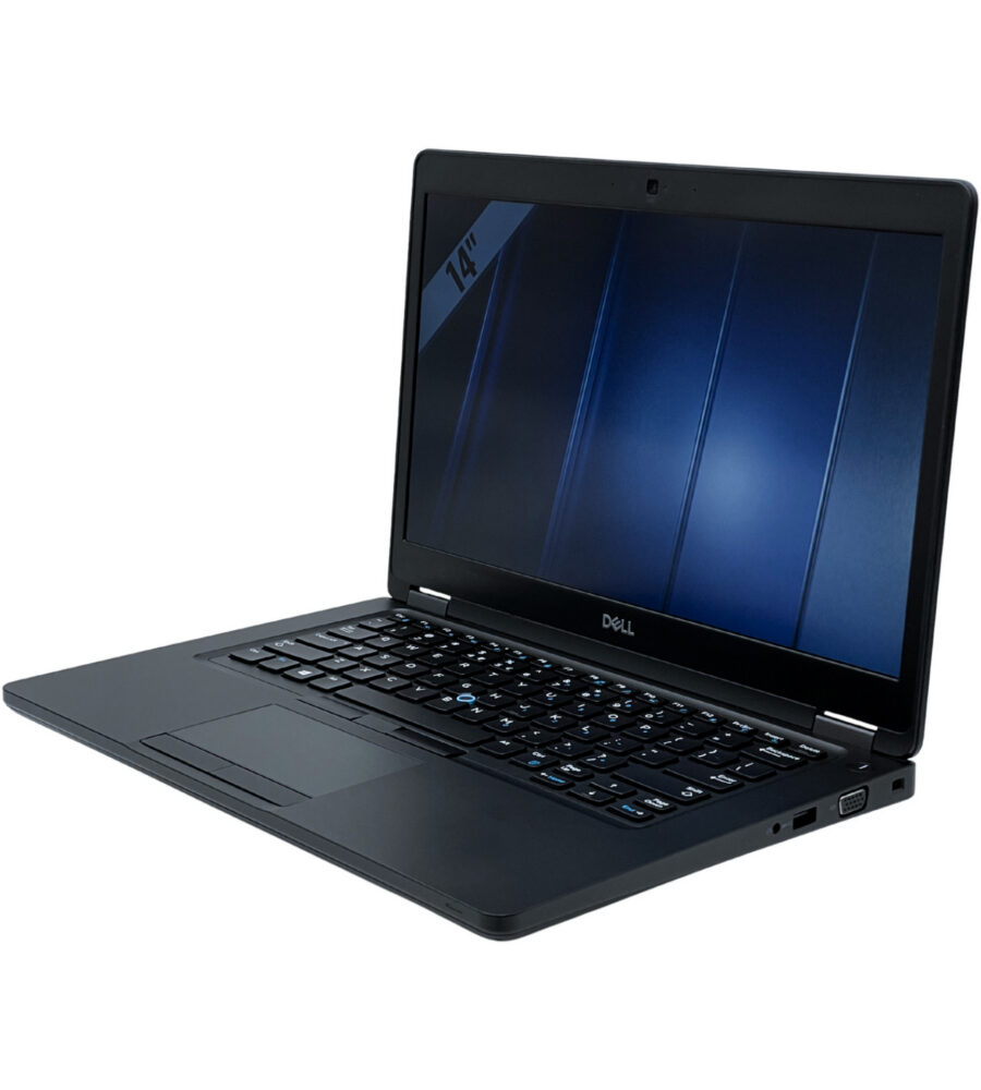 Dell Latitude 5490 widok z prawej strony pod kątem trwała konstrukcja korporacyjna
