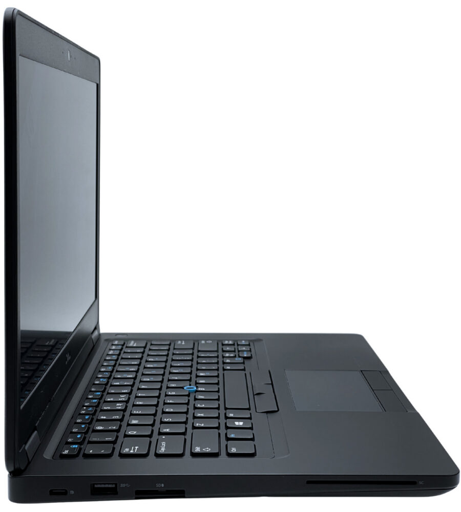 Dell Latitude 5490 porty z lewej strony USB-C USB 3.1 i czytnik kart