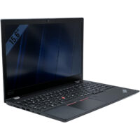 Lenovo ThinkPad T590 – lewy bok pod kątem Lenovo ThinkPad T590 widok z lewej strony pod kątem
