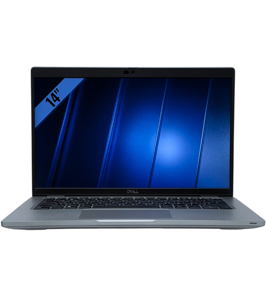 Dell Latitude 5420 – przód laptopa Dell Latitude 5420 widok od przodu z otwartym ekranem Full HD