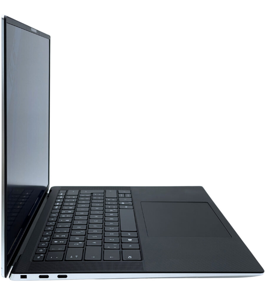 Dell XPS 15 9510 lewy profil obudowy złącza komunikacyjne