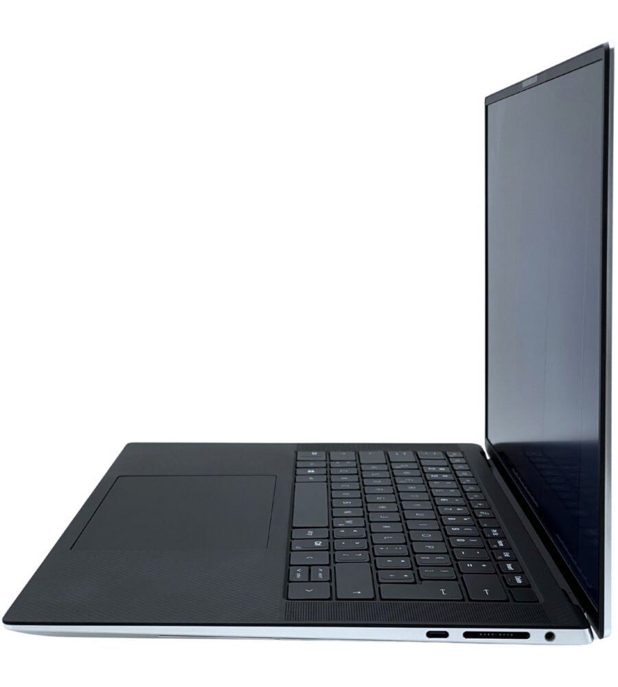 Dell XPS 15 9510 prawy profil obudowy laptop biznesowy