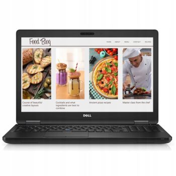 Dell E5570 - biznesowy laptop dla wymagających! Jeśli szukasz biznesowego laptopa, który łączy w sobie wydajność, komfort i bezpieczeństwo, to Dell E5570 jest idealnym wyborem dla Ciebie.