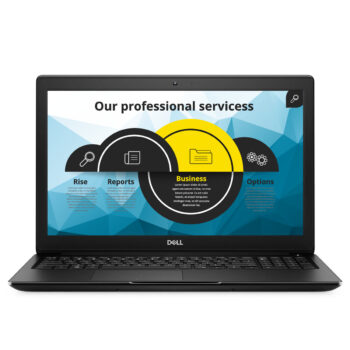 Dell Latitude 3500 - Wydajny i bezpieczny laptop biznesowy Szukasz niezawodnego laptopa do pracy? Dell Latitude 3500 z procesorem i5-8265U, 16 GB pamięci RAM i dyskiem SSD 512 GB to idealny wybór dla profesjonalistów.