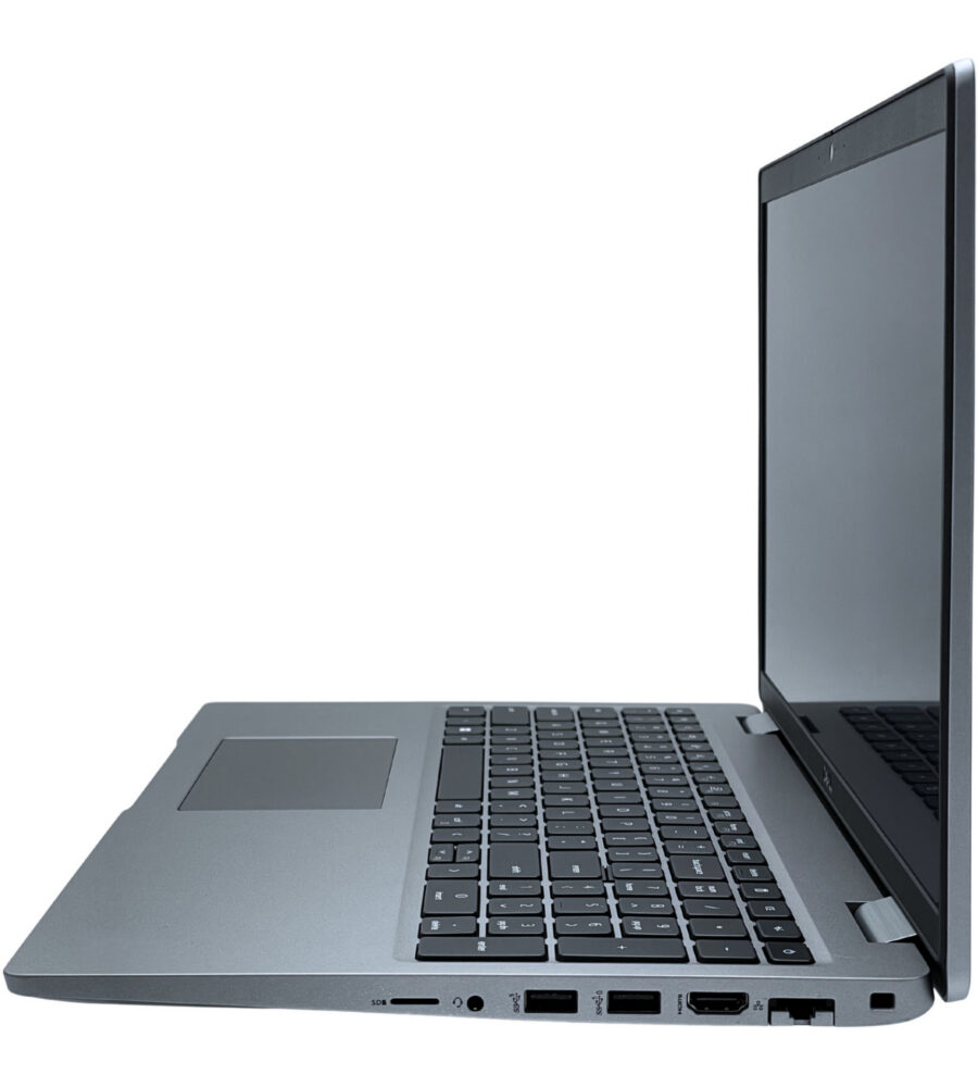 Dell Precision 3570 widok z prawej strony zbliżenie na port sieciowy i USB
