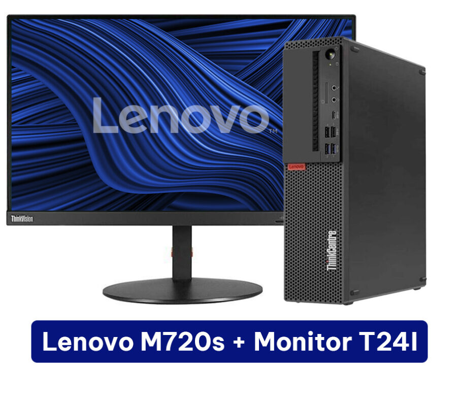 Lenovo M720s + Monitor T24I