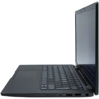 Dell Latitude 7430 – profil prawej strony Dell Latitude 7430 profil prawego boku obudowy z gniazdem słuchawkowym i USB