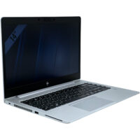 HP EliteBook 840 G6 widok z lewej strony pod kątem z widocznymi złączami