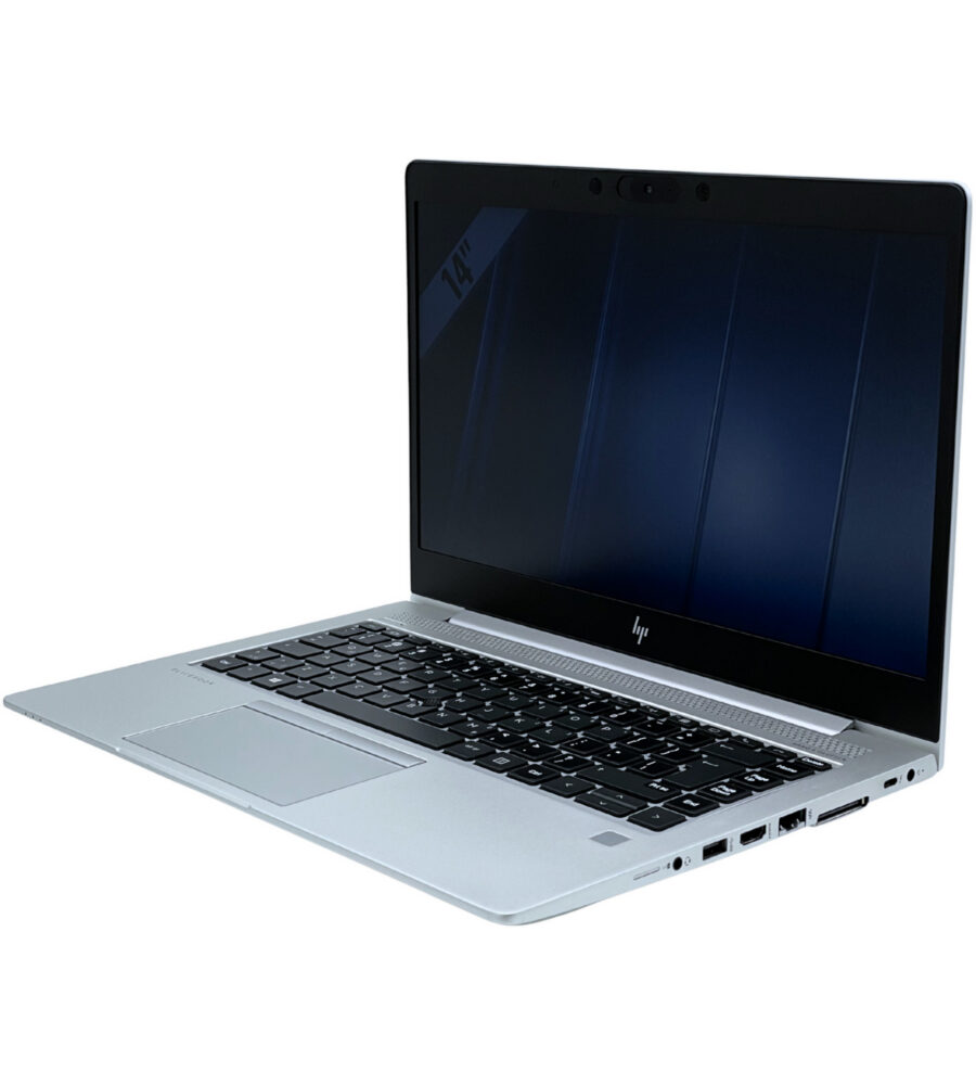 HP EliteBook 840 G6 widok z prawej strony pod kątem złącza USB i HDMI