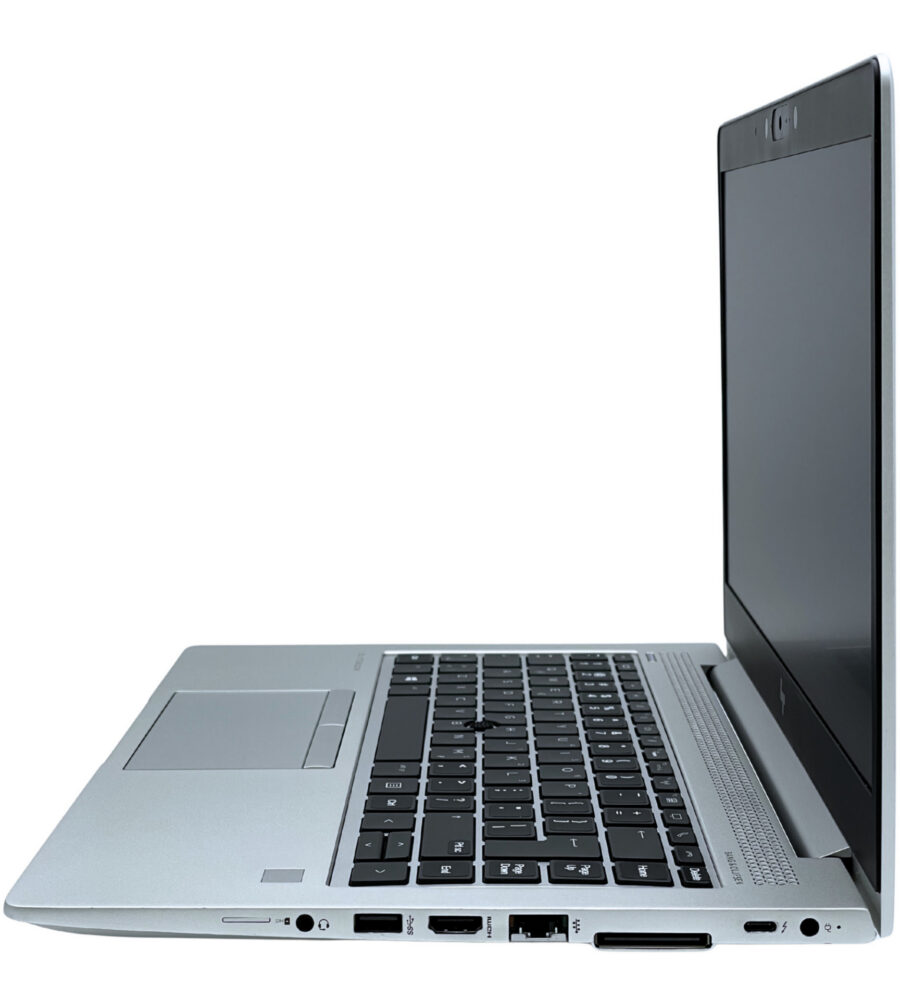 HP EliteBook 840 G6 prawy profil obudowy porty komunikacyjne i zasilanie