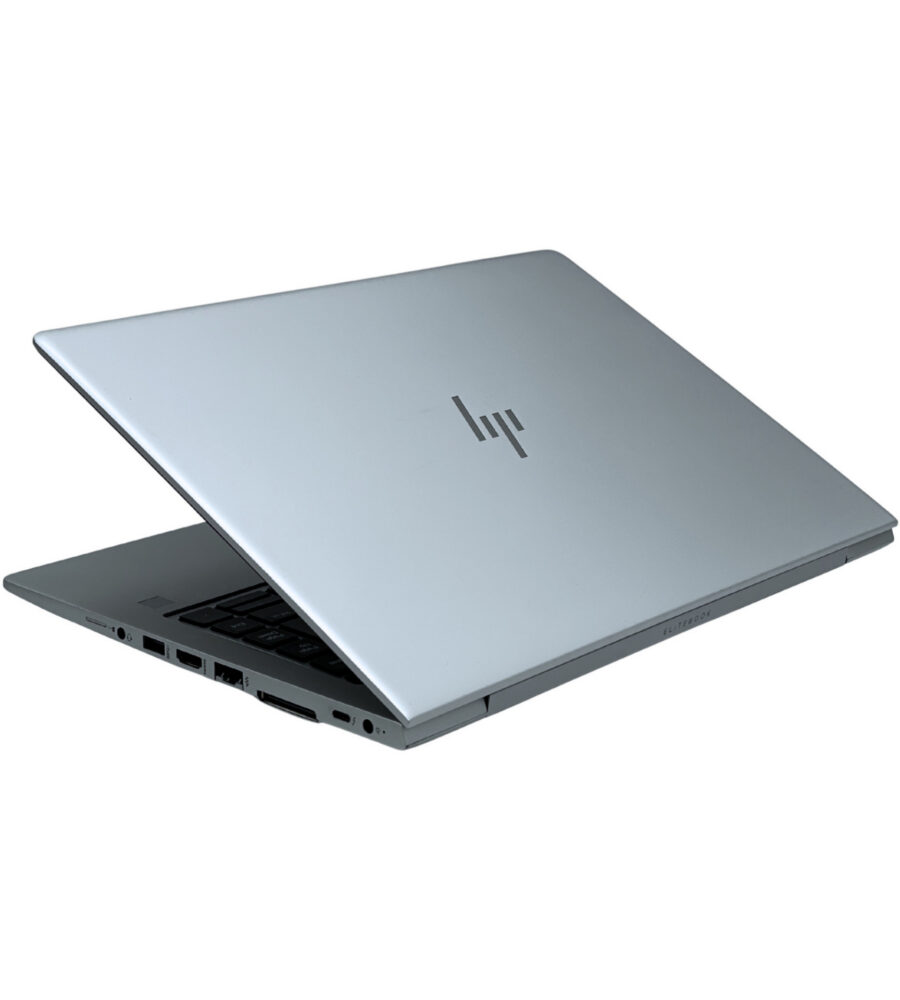 HP EliteBook 840 G6 zamknięty laptop widok z góry srebrna obudowa