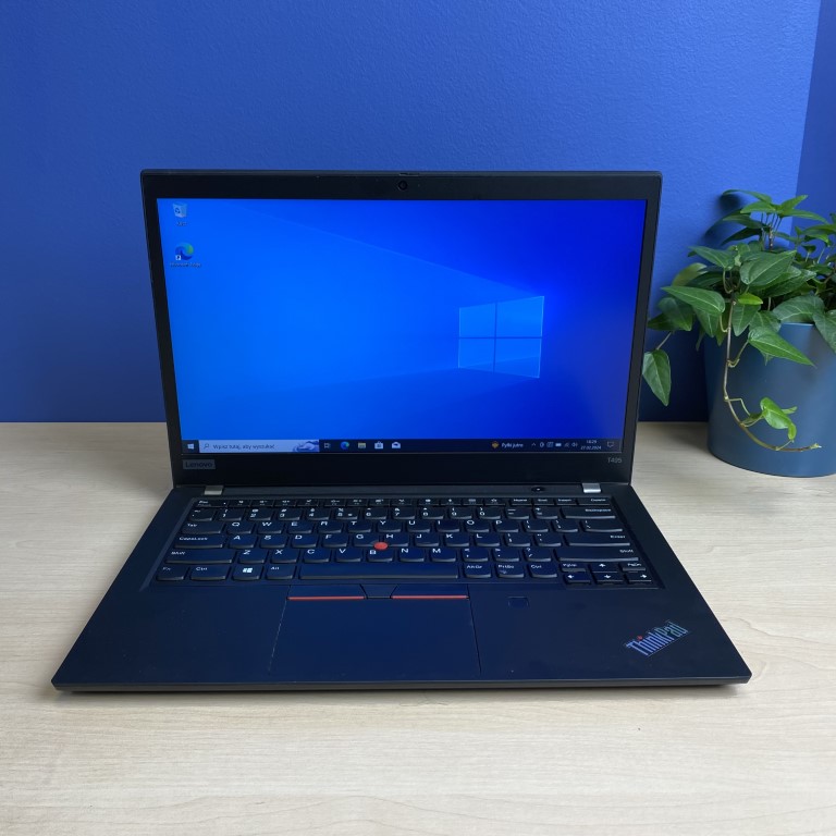 Lenovo ThinkPad T495s - Twój biznesowy kompas! Zyskaj przewagę z laptopem Lenovo ThinkPad T495s.