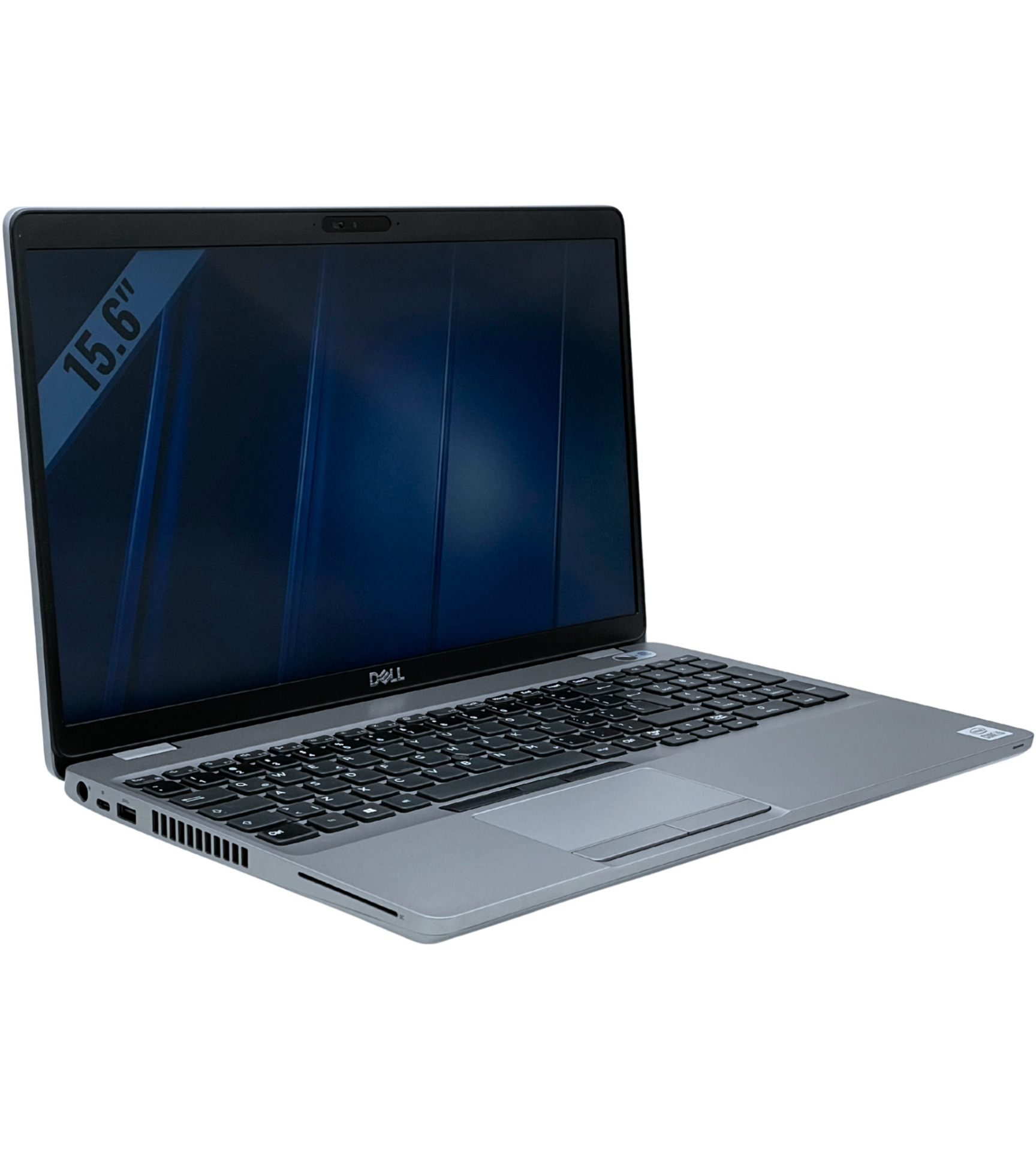 Dell Latitude 5510 widok z lewej strony pod kątem z portami