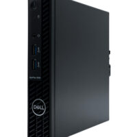 Dell Optiplex 3000 MFF widok obudowy z prawej strony pod kątem