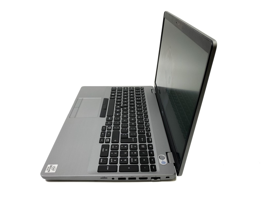 Srebrny laptop biznesowy Dell Latitude 5510