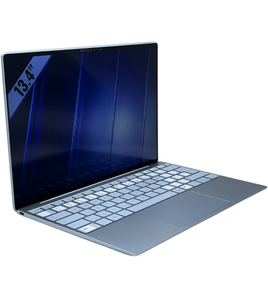 Dell XPS 13 9315 widok z lewej strony pod kątem port Thunderbolt USB-C