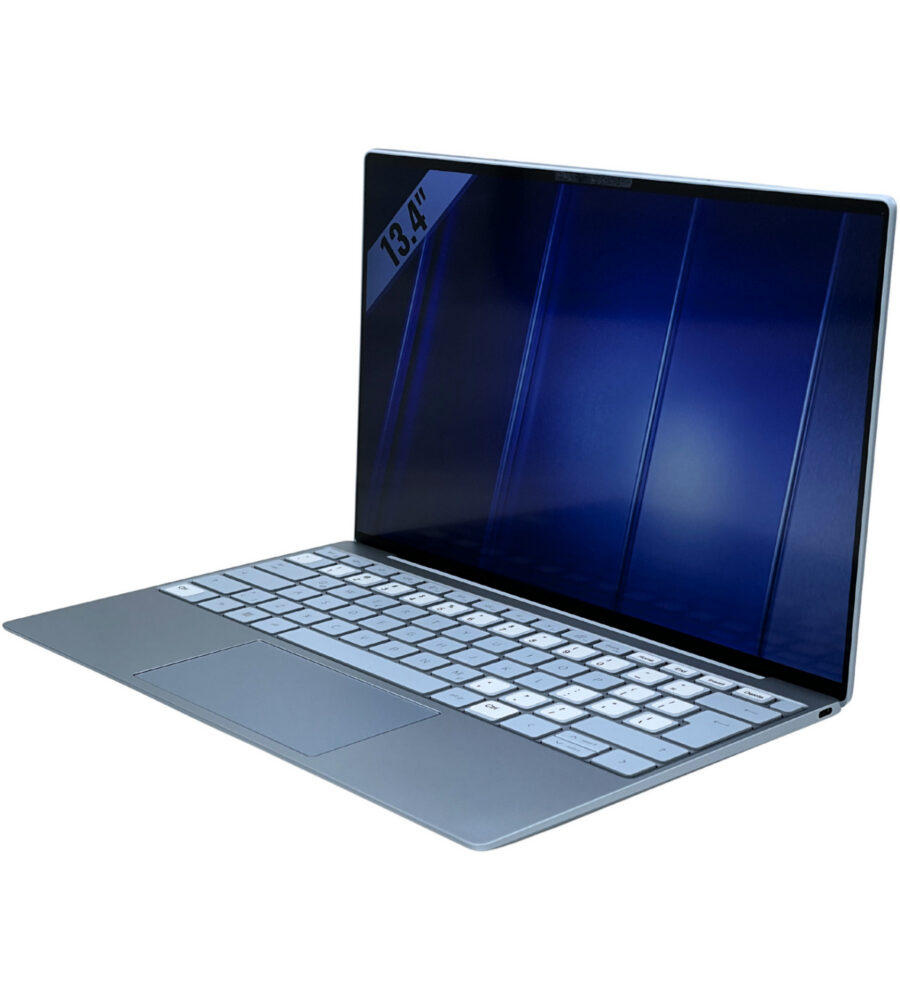 Dell XPS 13 9315 widok z prawej strony pod kątem smukły laptop premium