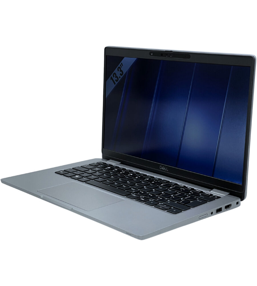 Dell Latitude 5330 – prawy bok pod kątem Dell Latitude 5330 widok z prawej strony pod kątem profil biznesowy
