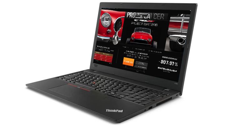 ThinkPad L580 - Twój biznesowy kompan w podróży Odkryj smukły i lekki laptop ThinkPad L580, stworzony dla mobilnych profesjonalistów.