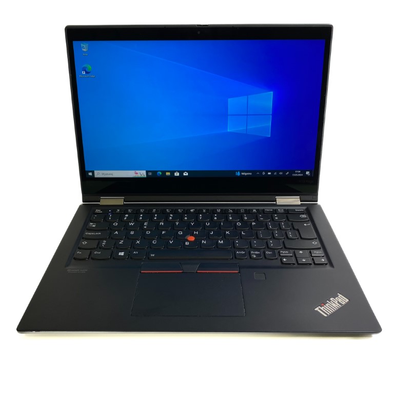 ThinkPad X13 Yoga G1 to wszechstronny laptop konwertowalny, idealny dla profesjonalistów potrzebujących elastycznego narzędzia pracy. Wyposażony w procesor Intel Core i5-10310U, 16GB pamięci RAM oraz 512GB dysk SSD, ten laptop oferuje imponującą wydajność w kompaktowej formie. Zintegrowana karta graficzna Intel UHD zapewnia doskonałą jakość obrazu na 13,3-calowym ekranie Full HD, który można przekształcić w tablet lub używać w trybie namiotowym.