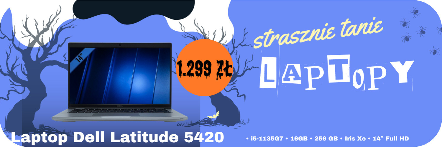 Laptop Dell Latitude 5420 Laptop Dell Latitude 5420 • i5-1135G7 • 16GB • 256 GB • Iris Xe • 14″ Full HD