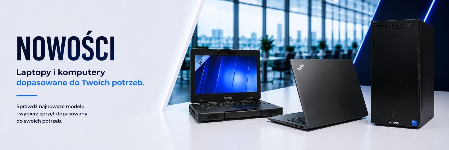 Nowości w Computer Alliance – laptopy biznesowe, komputery i sprzęt IT Dell, Lenovo, HP oraz Actina dostępne w aktualnej ofercie