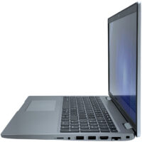 Dell Latitude 5520 profil prawego boku obudowy z gniazdem audio i portami RJ-45 oraz USB