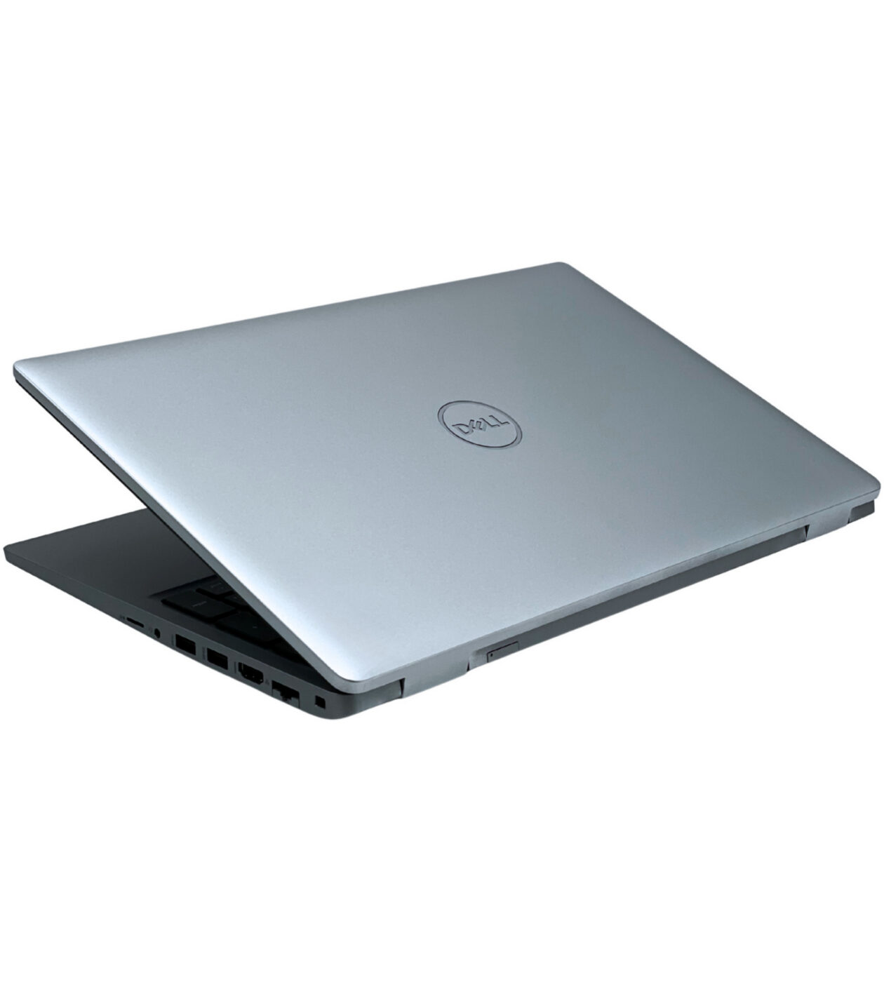 Dell Latitude 5520 zamknięta pokrywa matrycy z centralnym logo Dell widok z góry