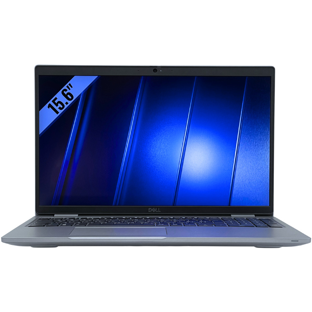 Laptop poleasingowy Dell Latitude 5520 widok od przodu z otwartym ekranem Full HD