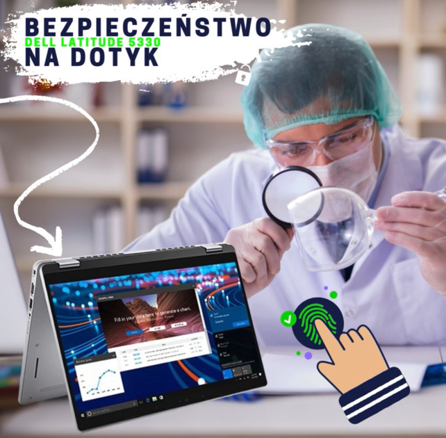 laptop poleasingowy z logowaniem dotykowym dell 5330