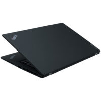 Lenovo ThinkPad T14s Gen 2 – zamknięta klapa górna Lenovo ThinkPad T14s Gen 2 zamknięta pokrywa górna ze stylowym logo serii