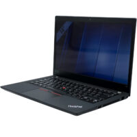 Lenovo ThinkPad T14 Gen 1 widok z prawej strony pod kątem trwała czarna konstrukcja