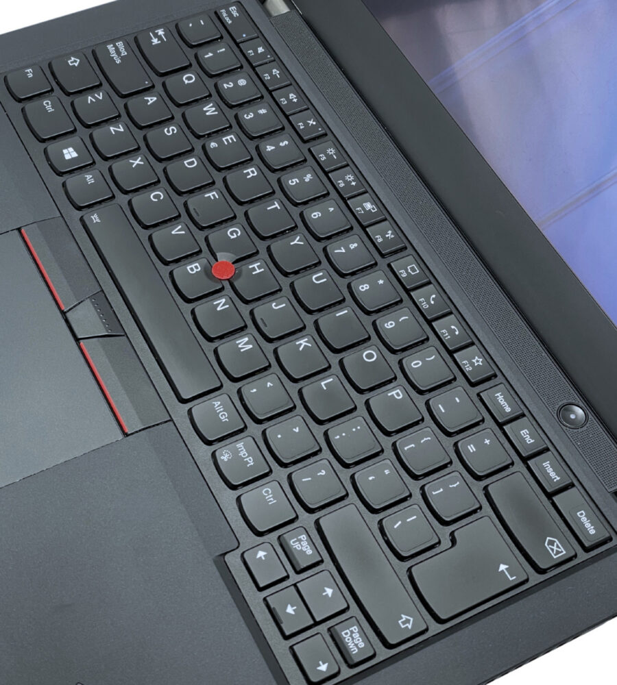Klawiatura wyspowa Lenovo ThinkPad T14 Gen 1 z czerwonym TrackPointem i touchpadem