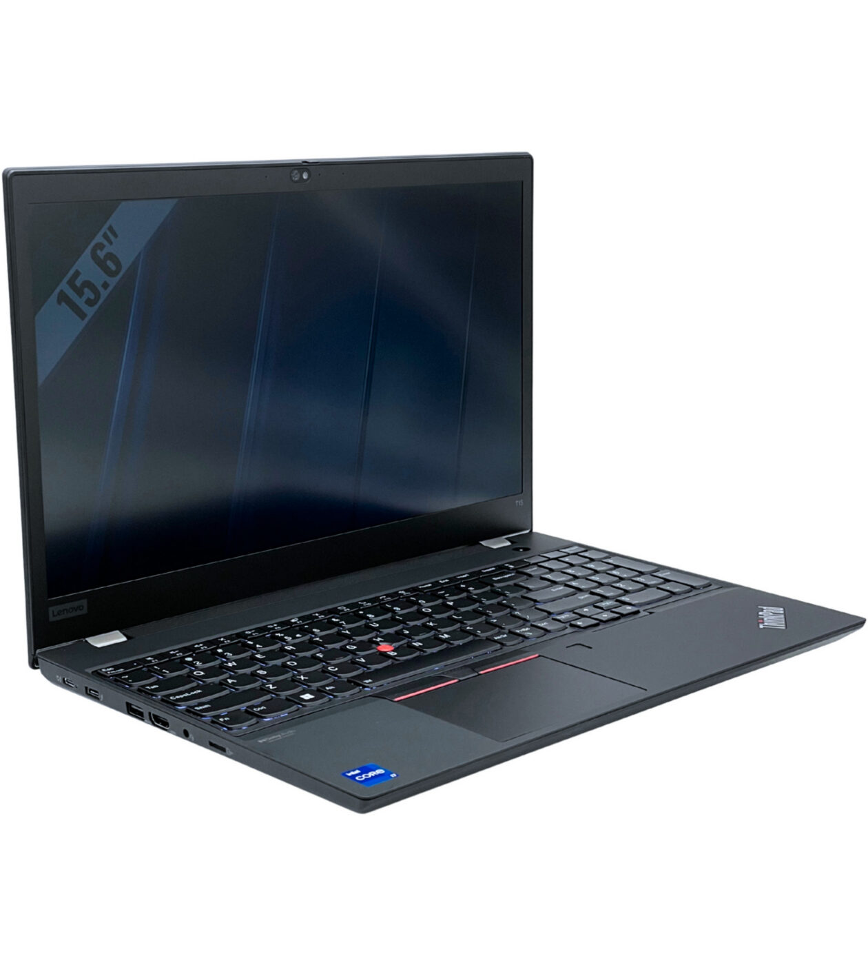 Lenovo ThinkPad T15 Gen 2 widok z lewej strony pod kątem