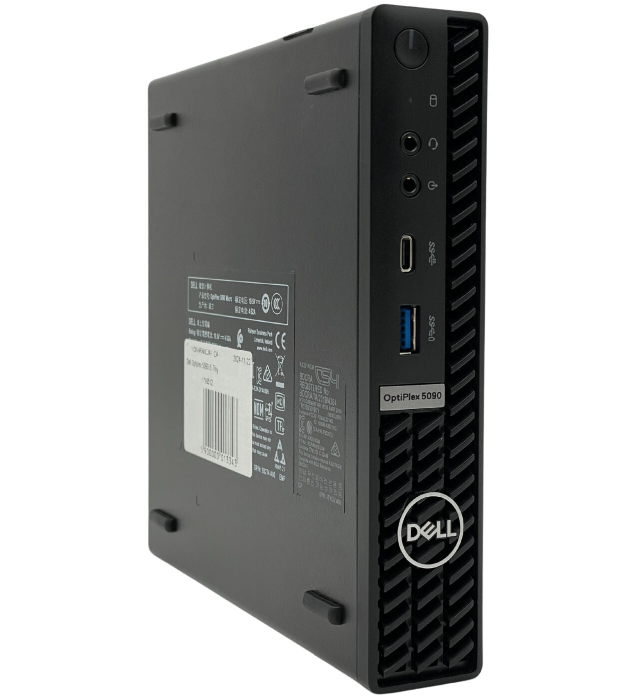 Dell Optiplex 5090 MFF widok z lewej strony
