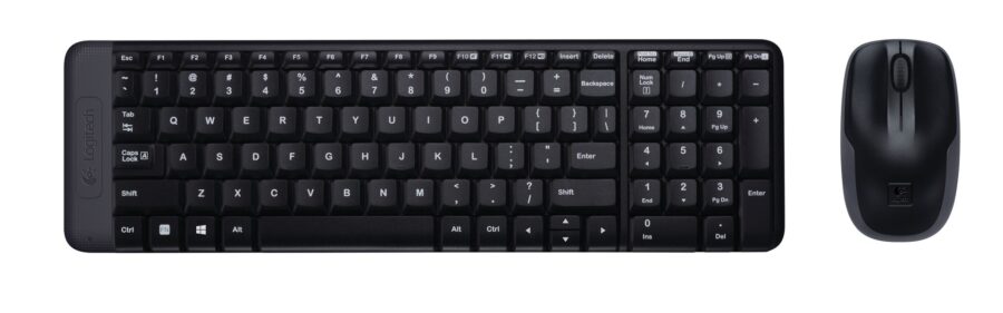 Bezprzewodowy zestaw klawiatura + mysz Logitech MK220