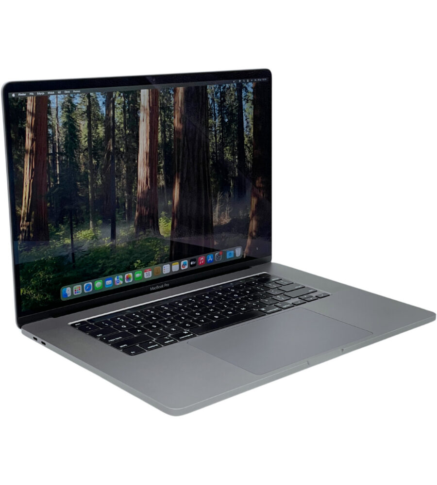 Laptop Apple MacBook Pro A2141 • i9-9980HK • 32GB • 512GB • Radeon Pro 5500M • 16″ Retina • 245 Cykli Laptop Apple MacBook Pro A2141 • i9-9980HK • 32GB • 512GB • Radeon Pro 5500M • 16″ Retina • 245 Cykli