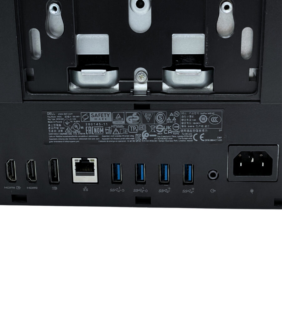 Dell OptiPlex AIO 5400 • i5-12500 • 8GB • 256GB • Intel UHD 770 • 23,8″ Full HD Dell OptiPlex AIO 5400 • i5-12500 • 8GB • 256GB • Intel UHD 770 • 23,8″ Full HD