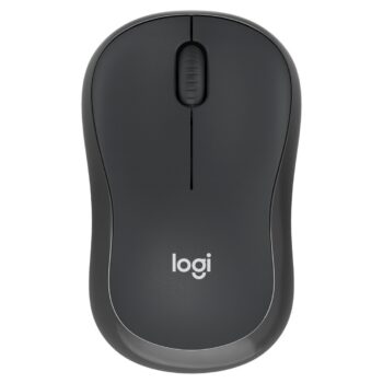 Logitech M240 Bluetooth Graphite – widok od przodu Mysz bezprzewodowa Logitech M240 Bluetooth Graphite widok od przodu obudowa biznesowa