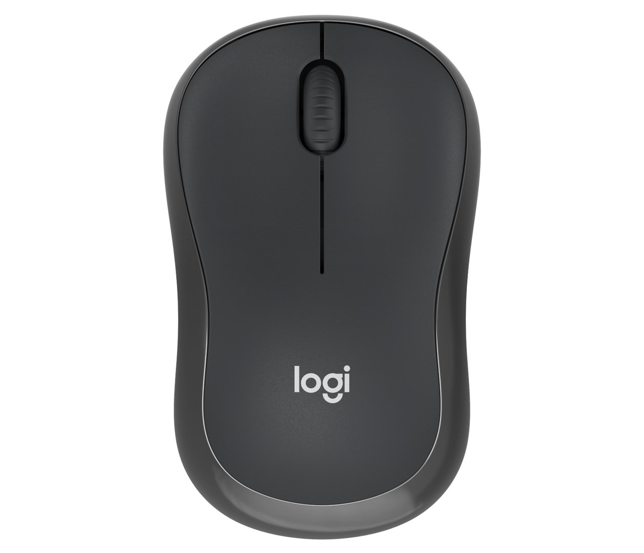 Mysz bezprzewodowa Logitech M240 Bluetooth Graphite widok od przodu obudowa biznesowa
