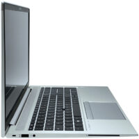 HP EliteBook 850 G7 lewy profil aluminiowej obudowy biznesowej i złącza peryferyjne