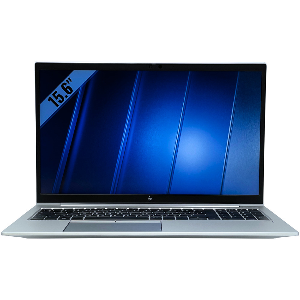 HP EliteBook 850 G7 widok od przodu z otwartym ekranem 15,6 cala Full HD IPS
