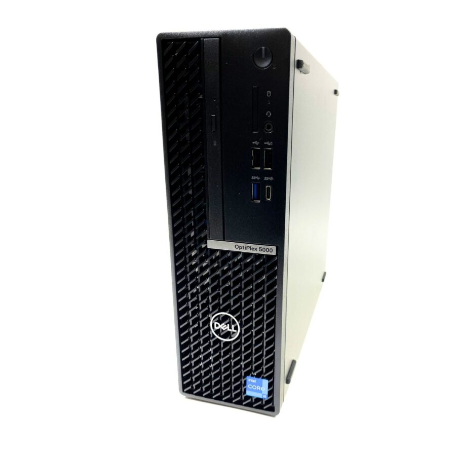 Dell Optiplex 5000 SFF widok z prawej strony pod kątem
