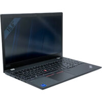Lenovo ThinkPad T15 Gen 2 – lewy bok pod kątem Lenovo ThinkPad T15 Gen 2 widok z lewej strony pod kątem z portami