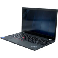Lenovo ThinkPad T15 Gen 2 – prawy bok pod kątem Lenovo ThinkPad T15 Gen 2 widok z prawej strony pod kątem z portami